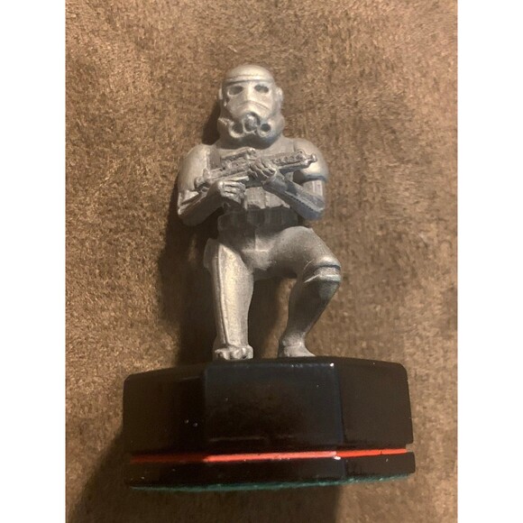 Star Wars 1996 Danbury Mint Chess Pawn Imperial Stormtrooper 2‎ - Picture 1 of 3